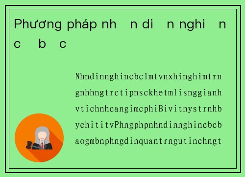 Phương pháp nhận diện nghiện cờ bạc